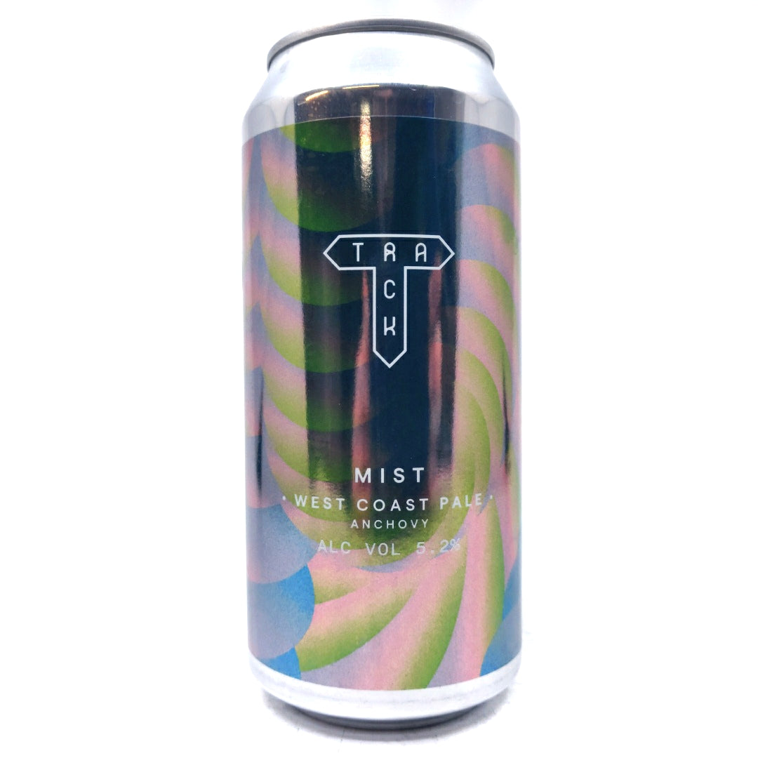 Track Mist West Coast Pale Ale 5.7% (440ml can)-Hop Burns & Black