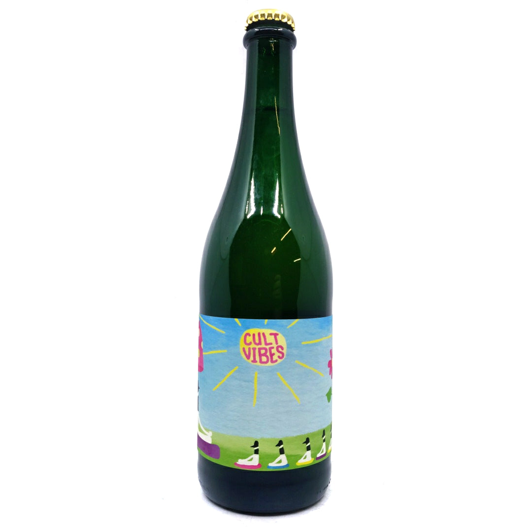 Forest & Main Cult Vibes Saison 5% (750ml)-Hop Burns & Black