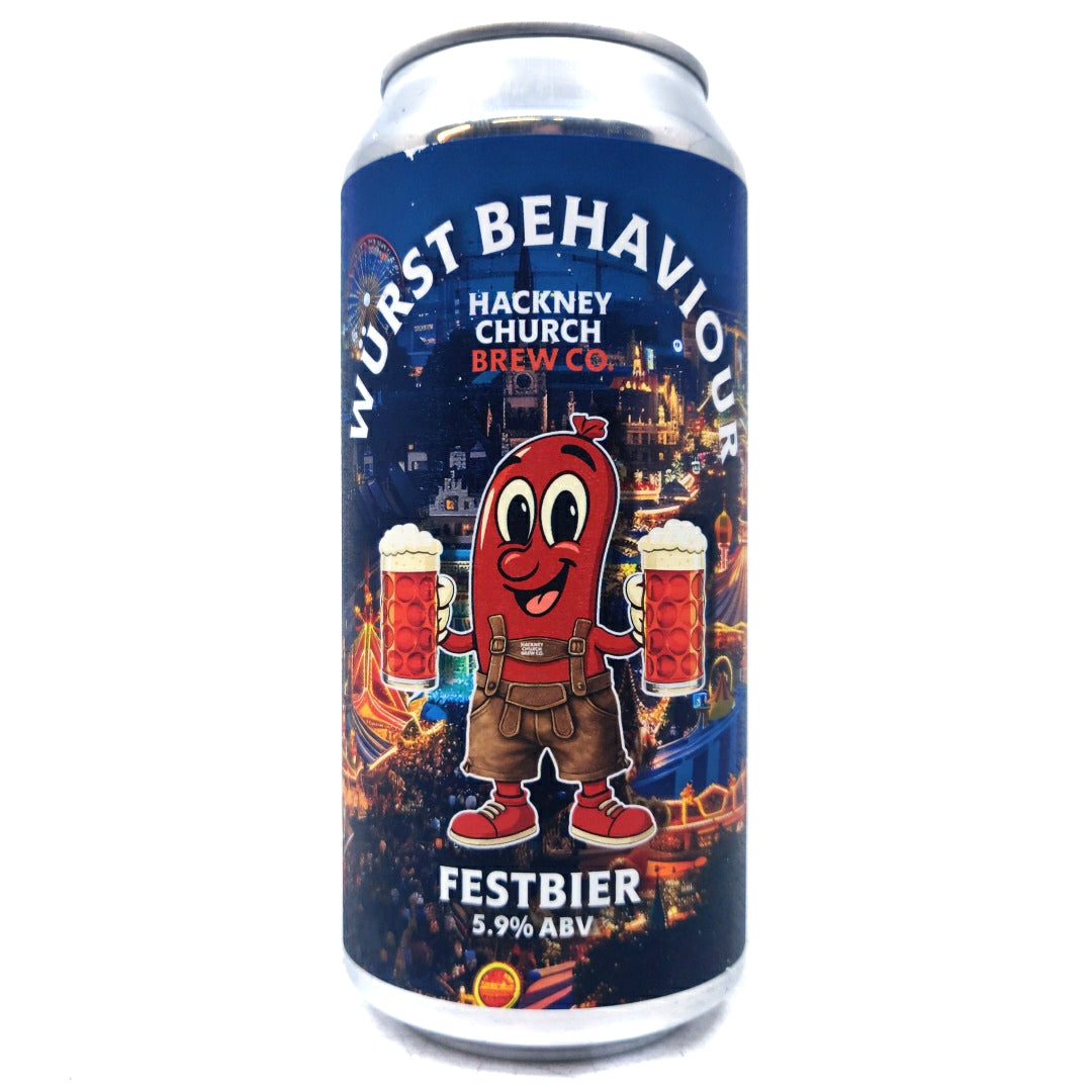 Hackney Church Brew Co Wurst Behaviour Festbier 5.9% (440ml can)