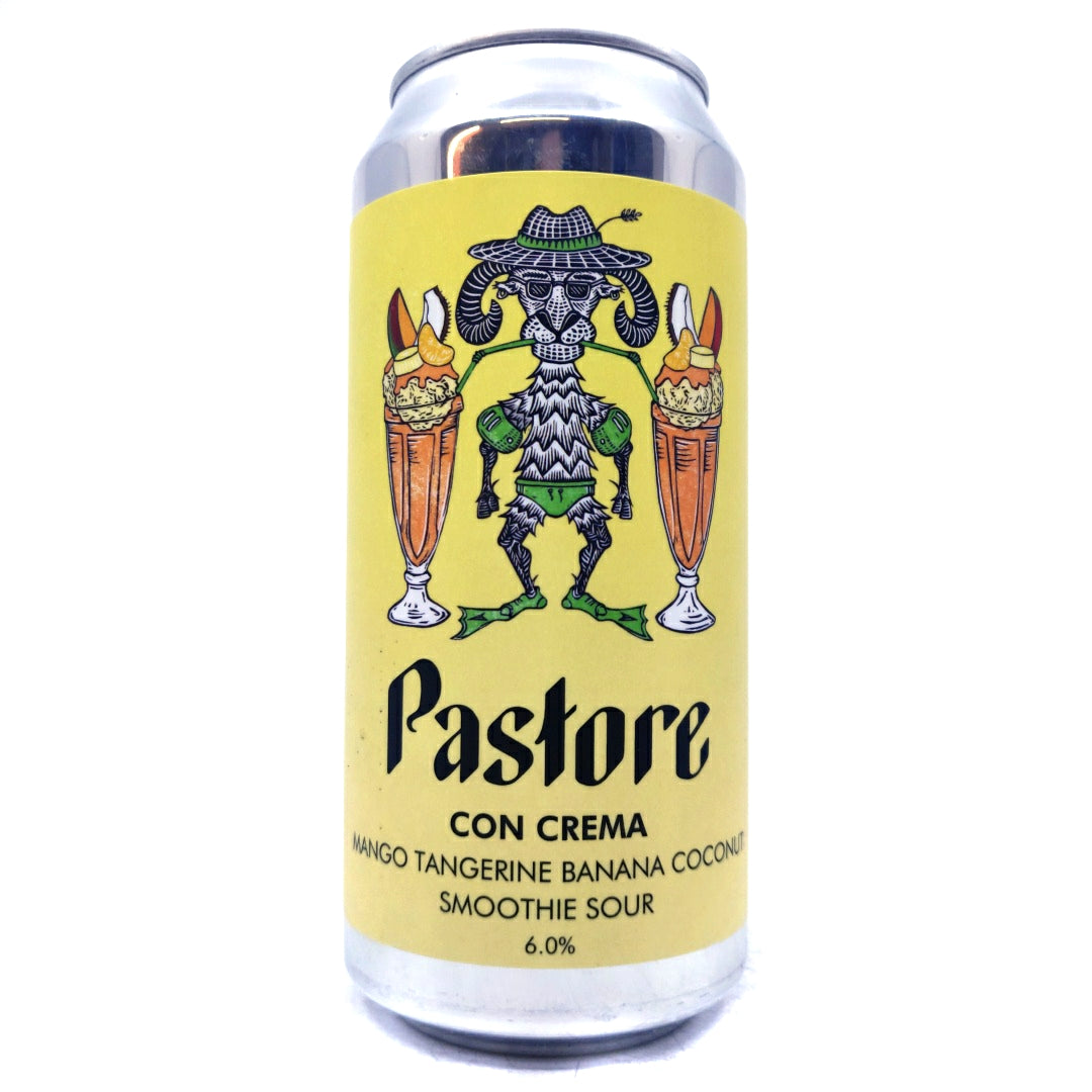 Pastore Con Crema Mango, Tangerine, Coconut & Banana Sour 6% (440ml can)