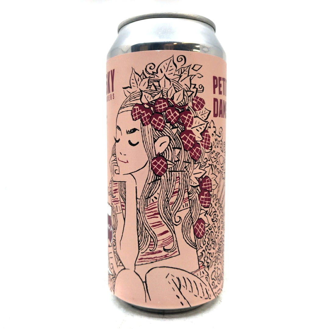 Burning Sky Petite Damson Saison 3.5% (440ml can)-Hop Burns & Black