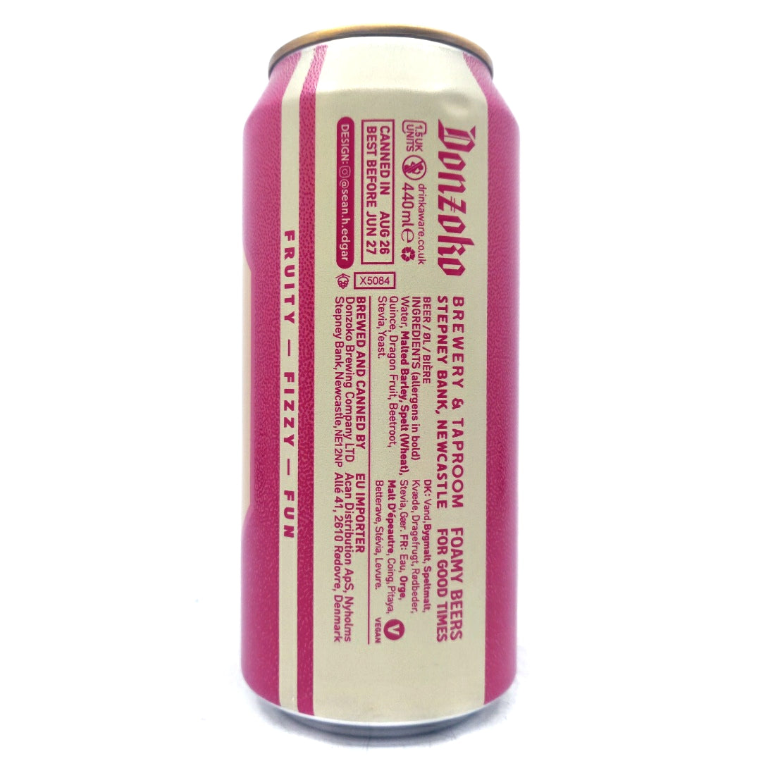 Donzoko Pink Radler 3.4% (440ml can)