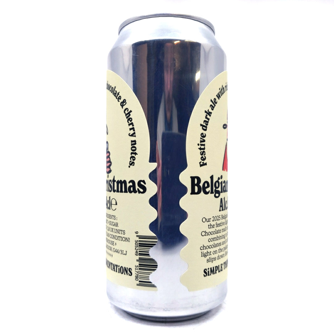 Simple Things Fermentations Belgian Christmas 2025 6.3% (440ml can)-Hop Burns & Black