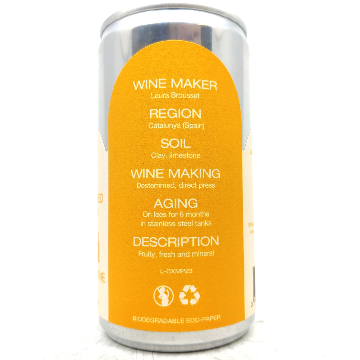 Canetta Vin Blanc 11.3% (187ml)-Hop Burns & Black