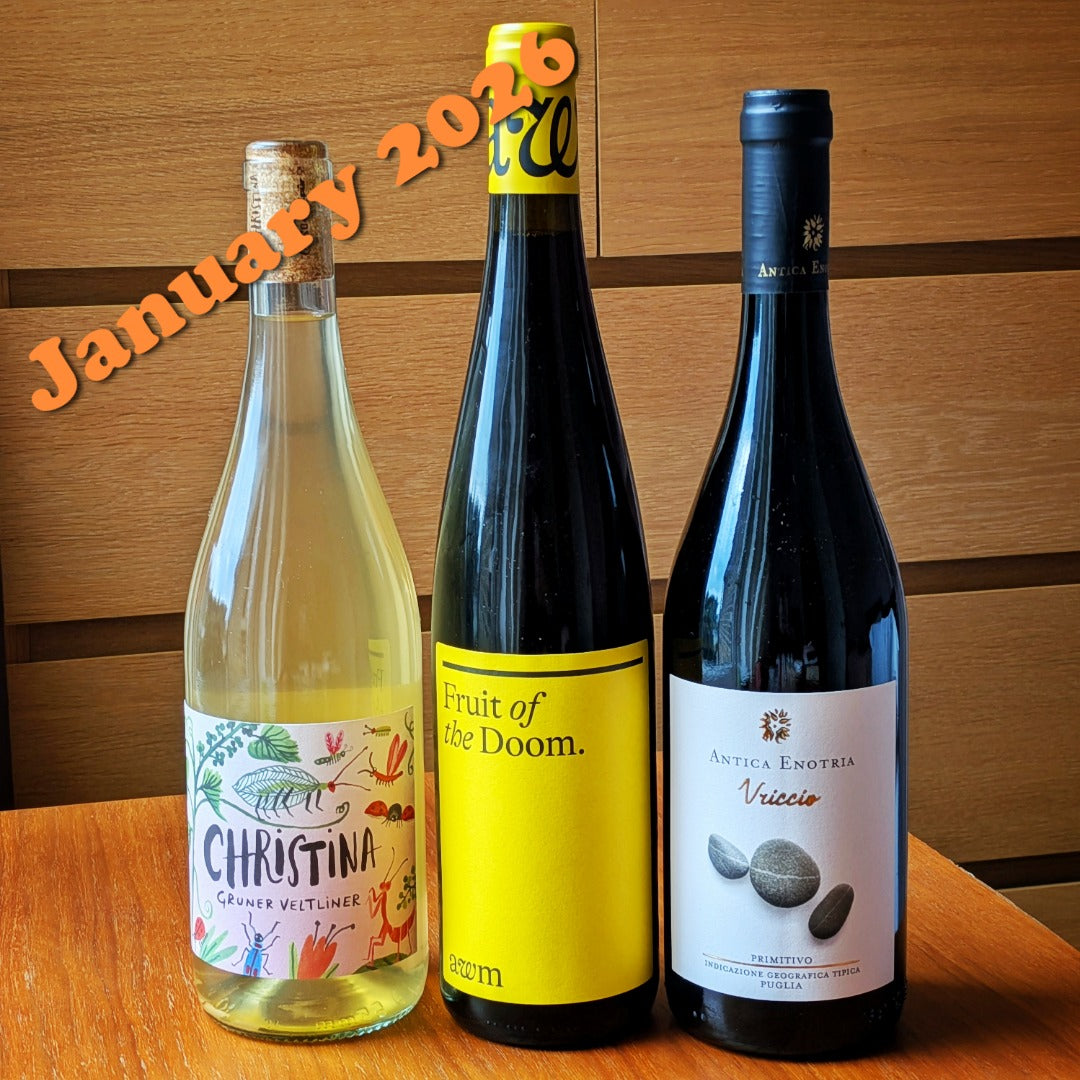 3 month pre-paid Natural Wine Killers GIFT wine box subscription-Hop Burns & Black
