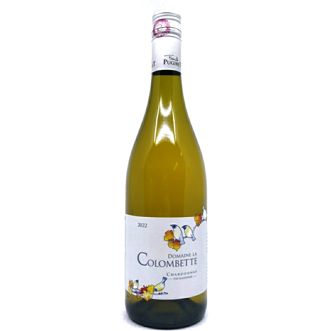 Domaine La Colombette Chardonnay 2024 11% (750ml)-Hop Burns & Black
