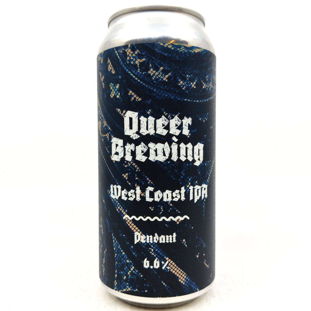 Queer Brewing Pendant West Coast IPA 6.6% (440ml can)-Hop Burns & Black