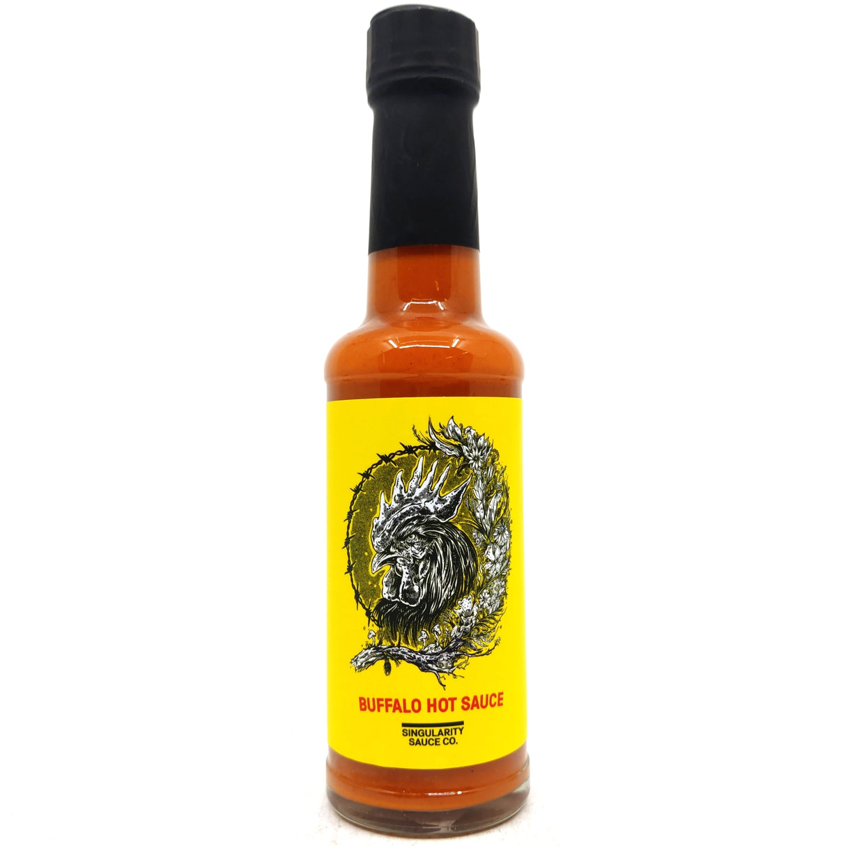 Singularity Sauce Co Buffalo Hot Sauce (148ml)-Hop Burns & Black