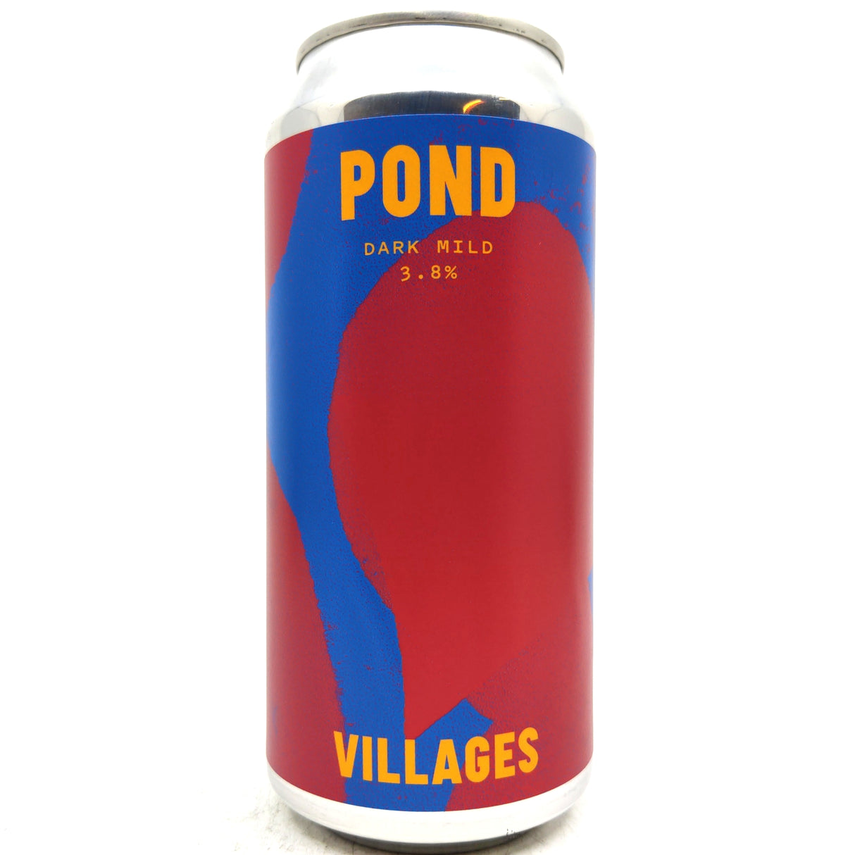 Villages Pond Dark Mild 3.8% (440ml can)-Hop Burns & Black