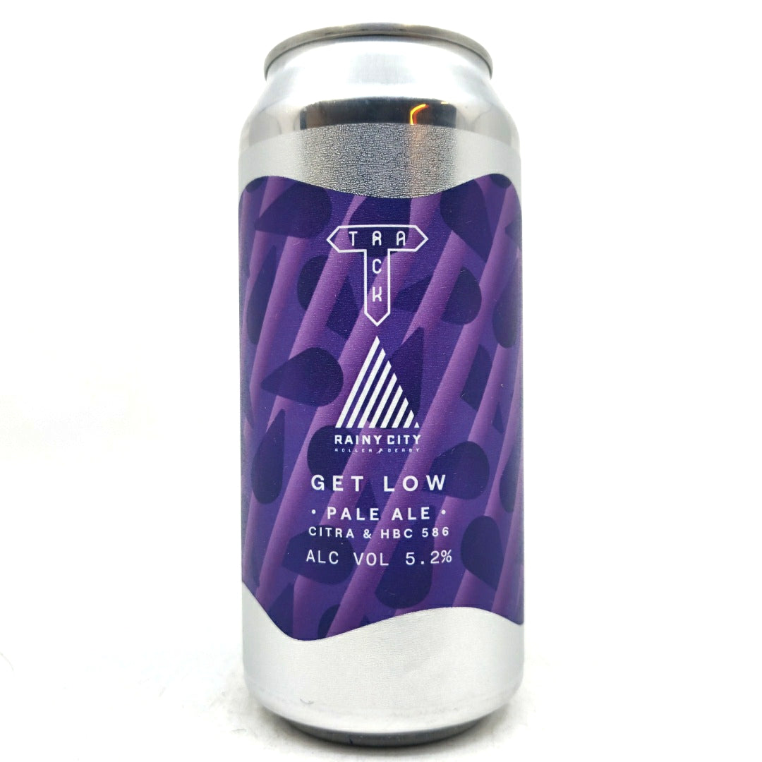 Track Get Low Pale Ale 5.2% (440ml can)-Hop Burns & Black