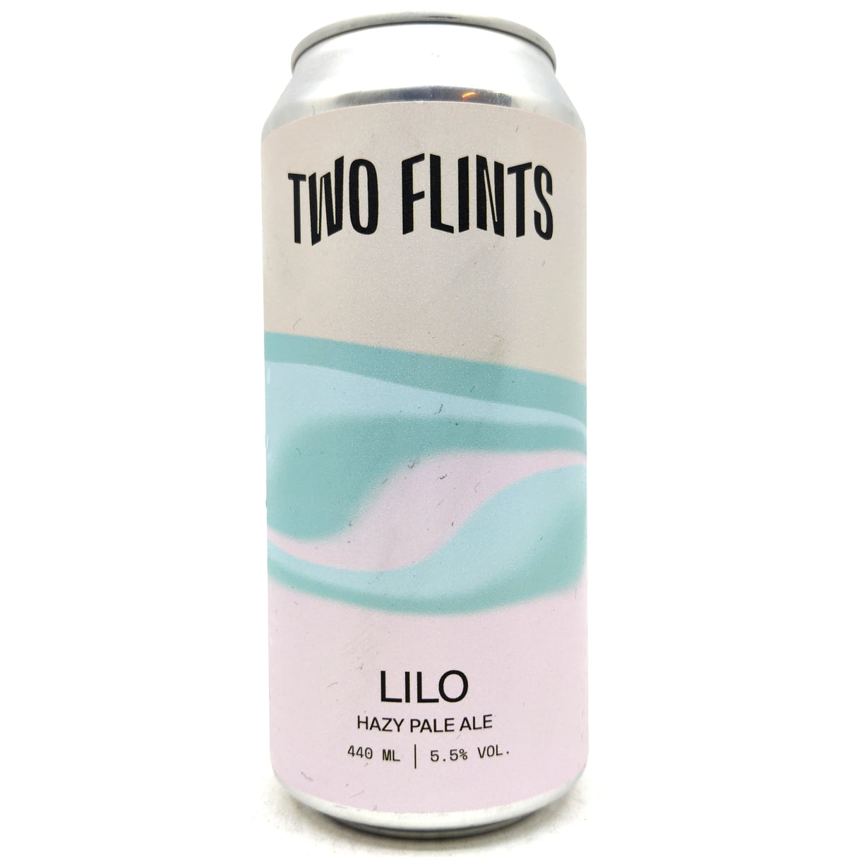 Two Flints Lilo Pale Ale 5.5% (440ml can)-Hop Burns & Black