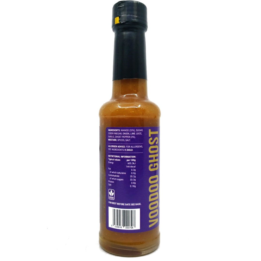 Jaz Coleman Special Reserve Voodoo Ghost Hot Sauce (140ml)-Hop Burns & Black