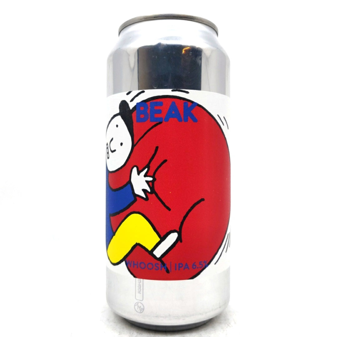 Beak Brewery Whoosh IPA 6.5% (440ml can)-Hop Burns & Black