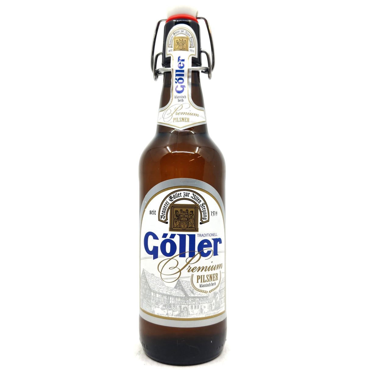 Goller Premium Pilsner 4.9% (500ml)-Hop Burns & Black