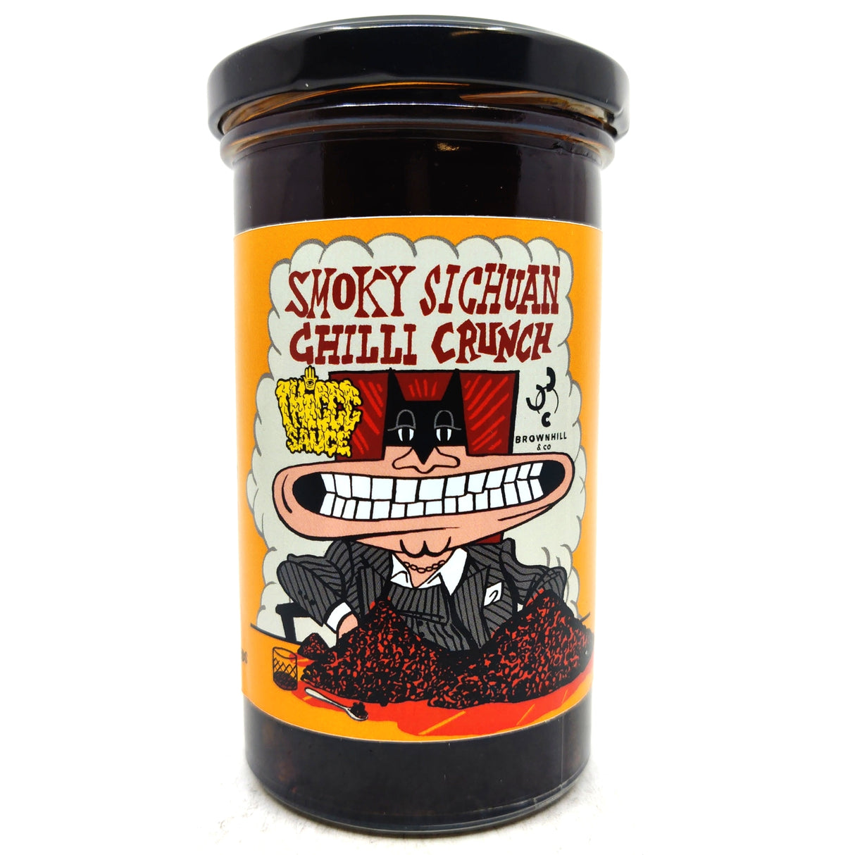 Thiccc Sauce x Little Leeds Beerhouse Smoky Sichuan Crunch Crispy Chilli Oil (277ml)-Hop Burns & Black