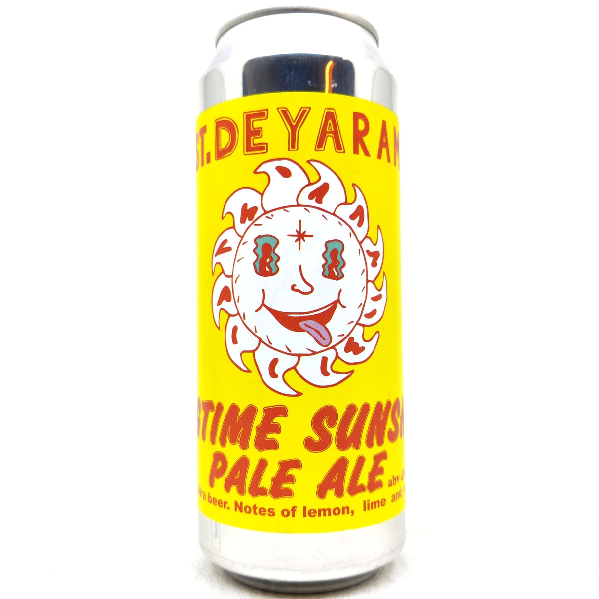 DEYA Longtime Sunshine Citra Pale Ale 4% (500ml can)-Hop Burns & Black