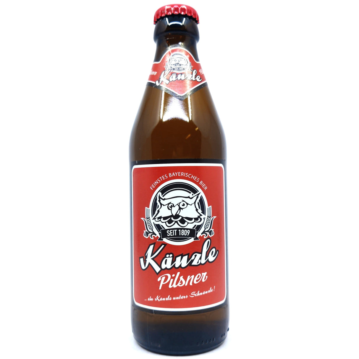 Kauzen Kauzle Pils 5% (330ml)-Hop Burns & Black