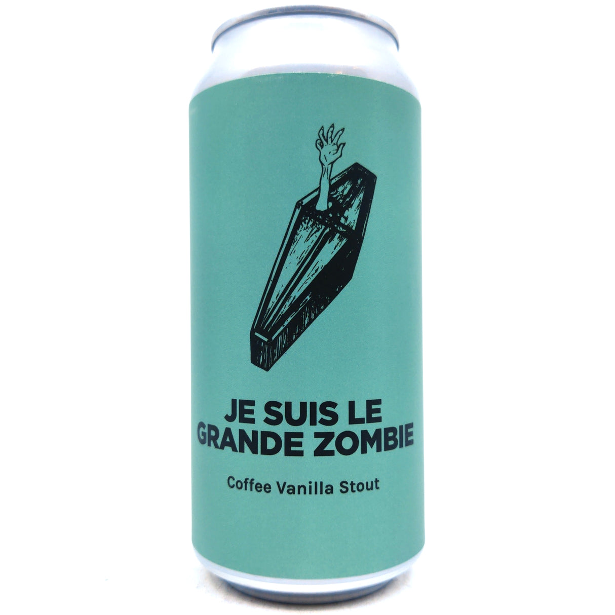 Pomona Island Je Suis Le Grande Zombie Coffee Vanilla Stout 6.5% (440ml can)-Hop Burns & Black