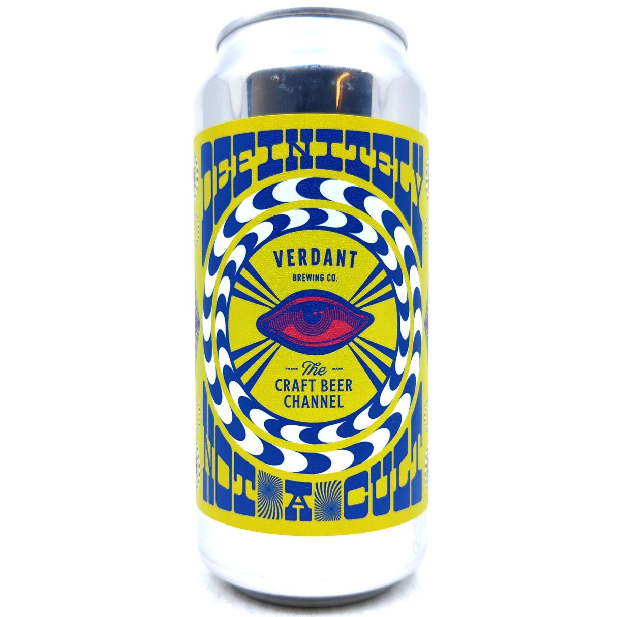 Verdant x Craft Beer Channel Definitely Not a Cult IPA 6.5% (440ml can)-Hop Burns & Black