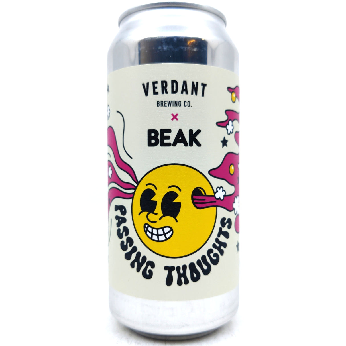 Verdant x Beak Passing Thoughts IPA 6.5% (440ml can)-Hop Burns & Black
