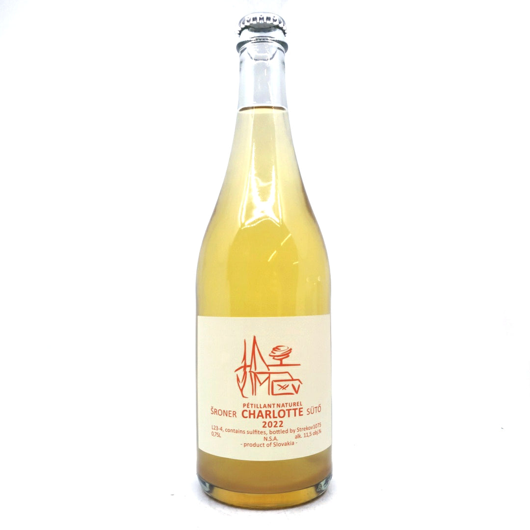 Strekov1075 Charlotte Pet Nat 2022 (750ml)-Hop Burns & Black