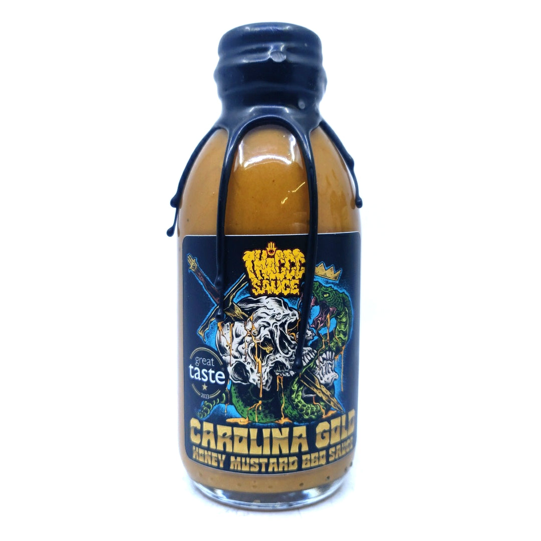Thiccc Sauce Carolina Gold Mustard BBQ Sauce (150ml)-Hop Burns & Black