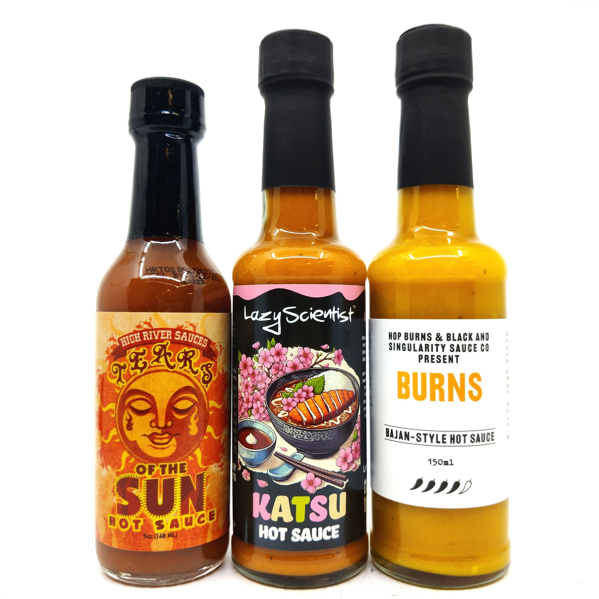 Quarterly - HB&B Sub Club Burns Box hot sauce subscription-Hop Burns & Black