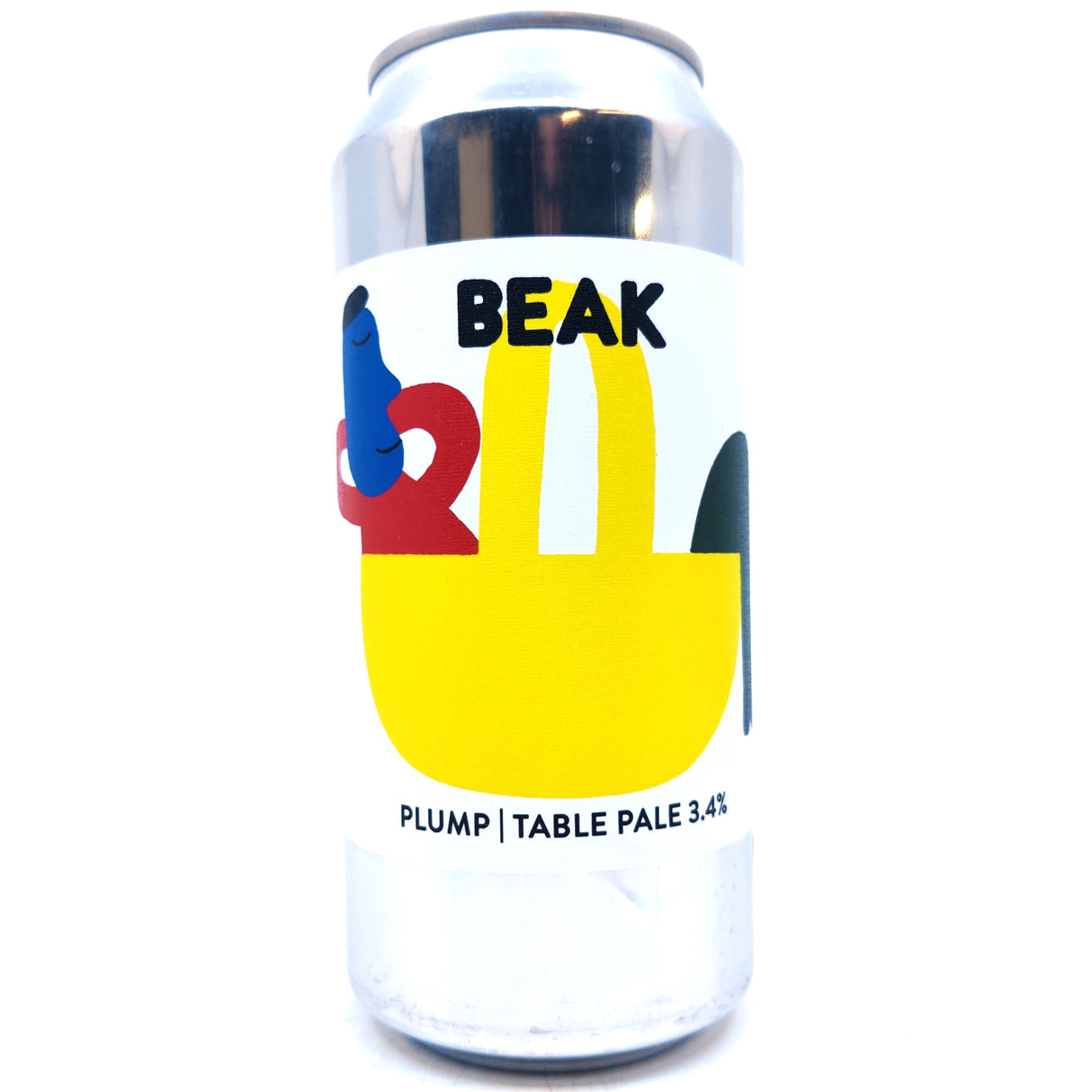 Beak Brewery Plump Table Pale 3.4% (440ml can)-Hop Burns & Black