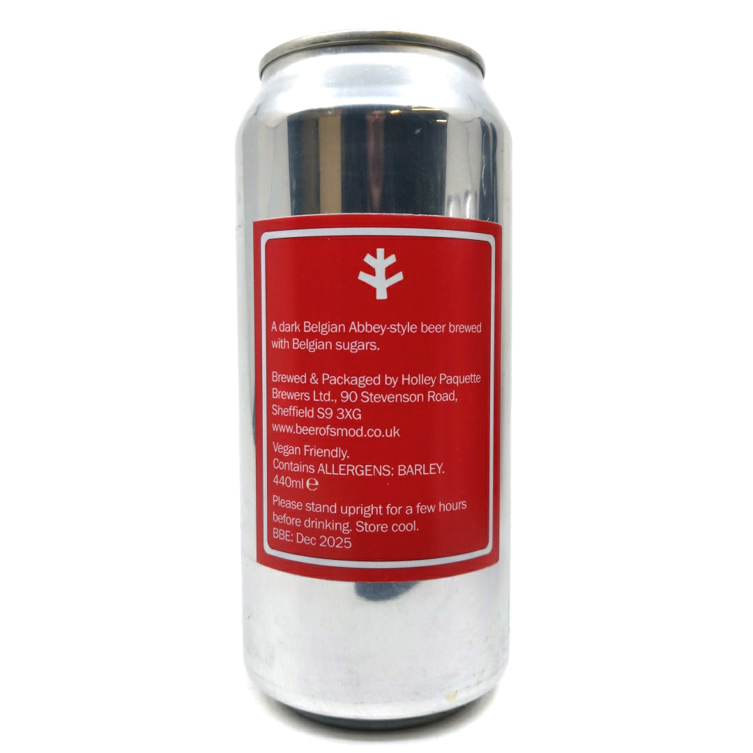 St Mars Of The Desert Abbey Brune Belgian Dark Ale 9.3% (440ml can)-Hop Burns & Black