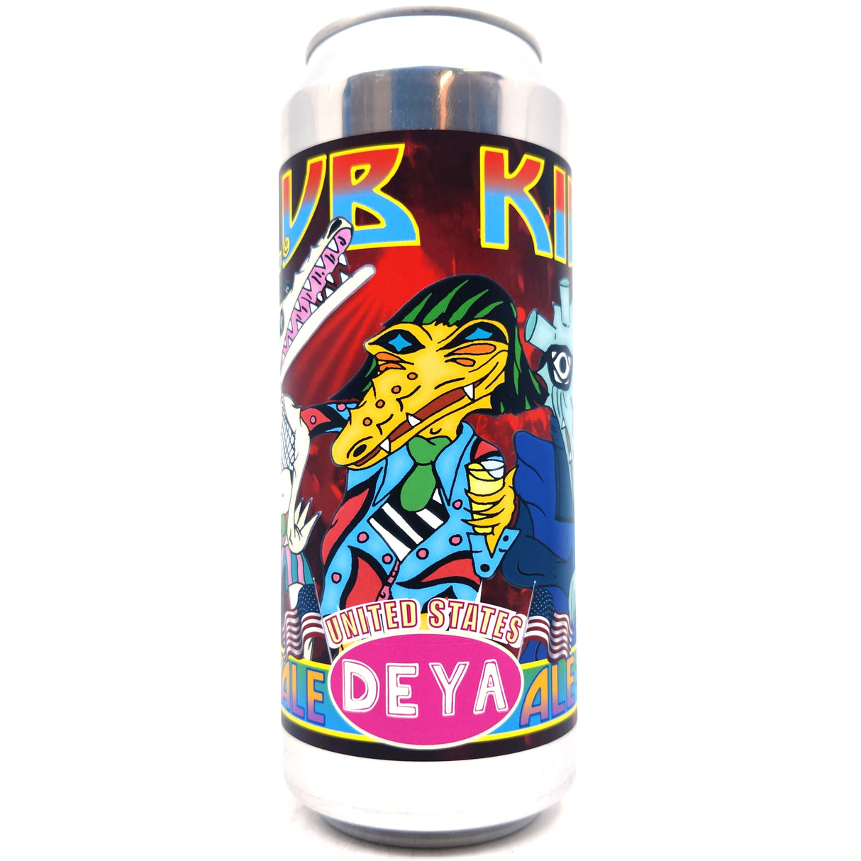 DEYA Club Kidz US Pale Ale 5% (500ml can)-Hop Burns & Black