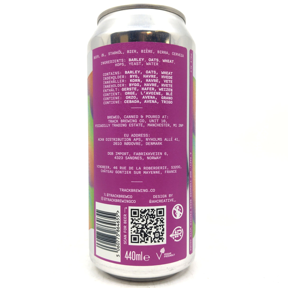 Track Fading Day Pale Ale 4.6% (440ml can)-Hop Burns & Black