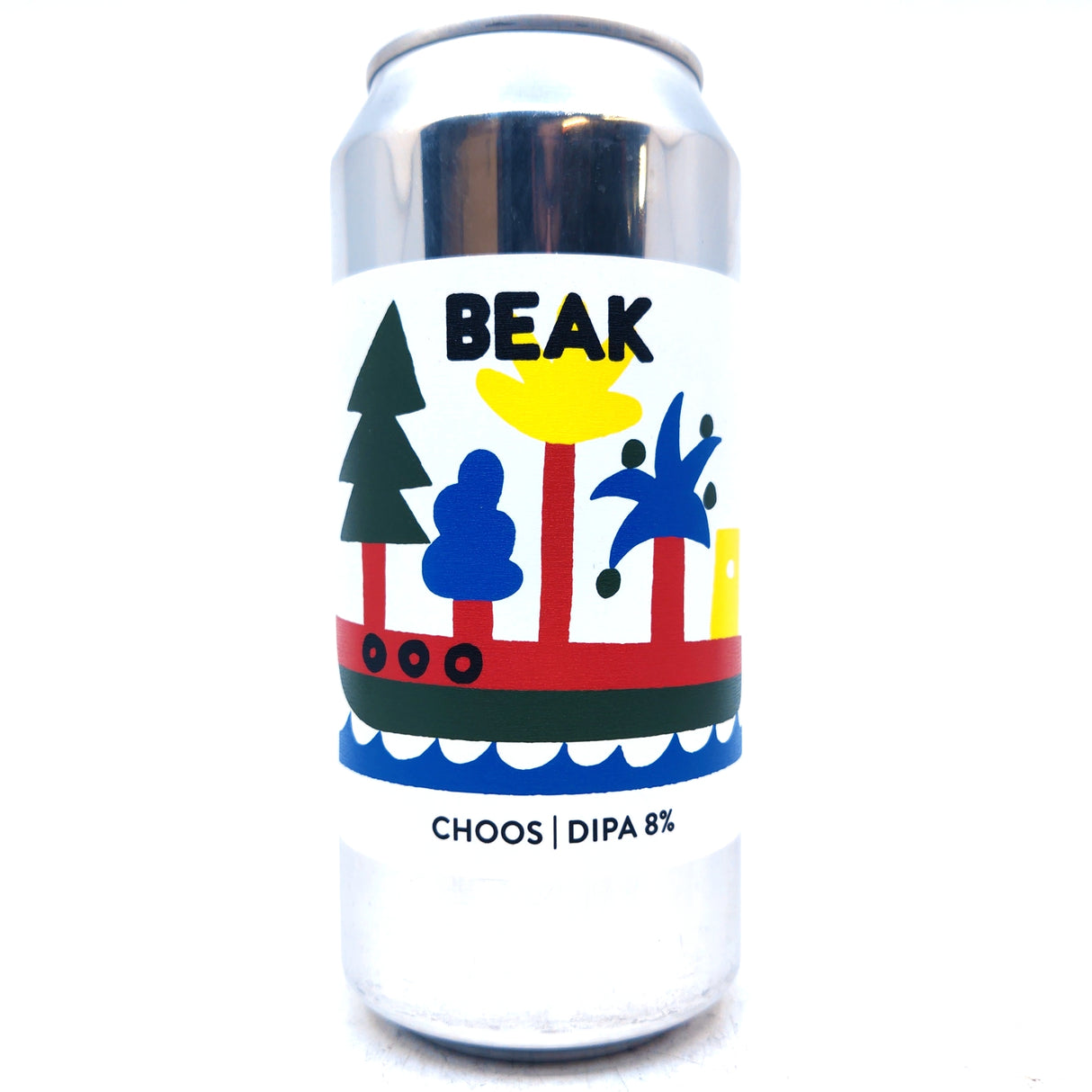 Beak Brewery Choos Double IPA 8% (440ml can)-Hop Burns & Black