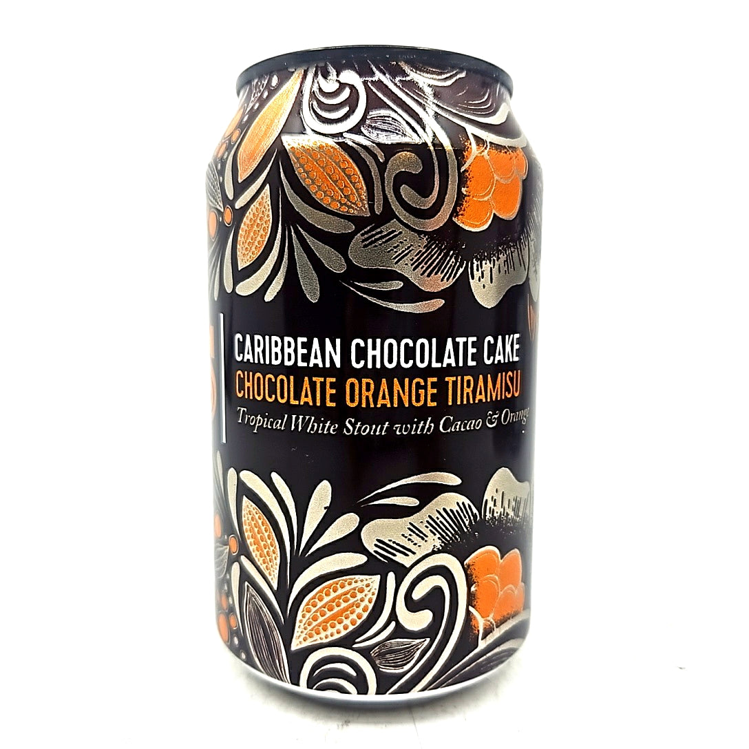 Siren Caribbean Chocolate Cake: Chocolate Orange Tiramisu Imperial Stout 8.4% (330ml can)-Hop Burns & Black