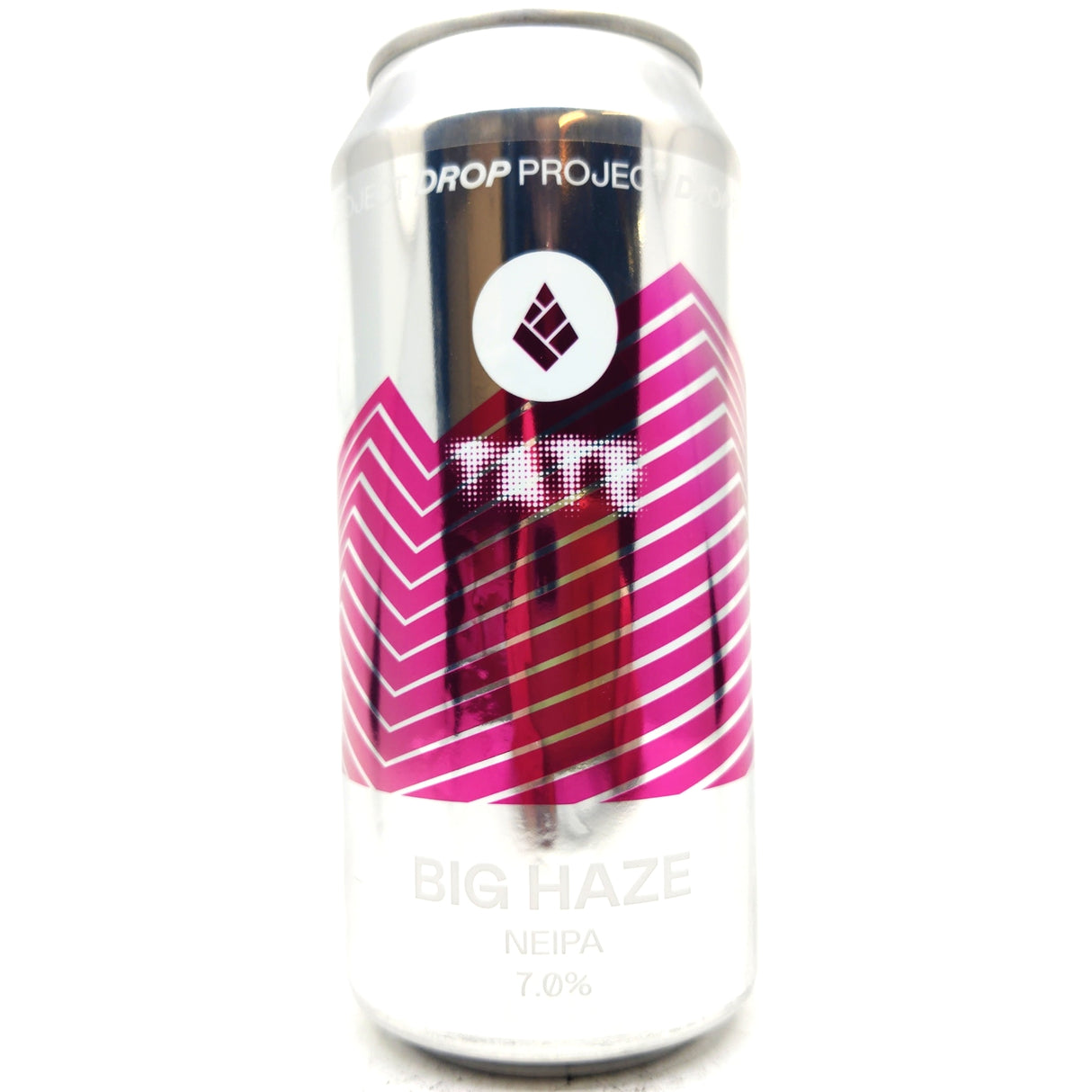 Drop Project x TATE Big Haze Birthday IPA 7% (440ml can)-Hop Burns & Black