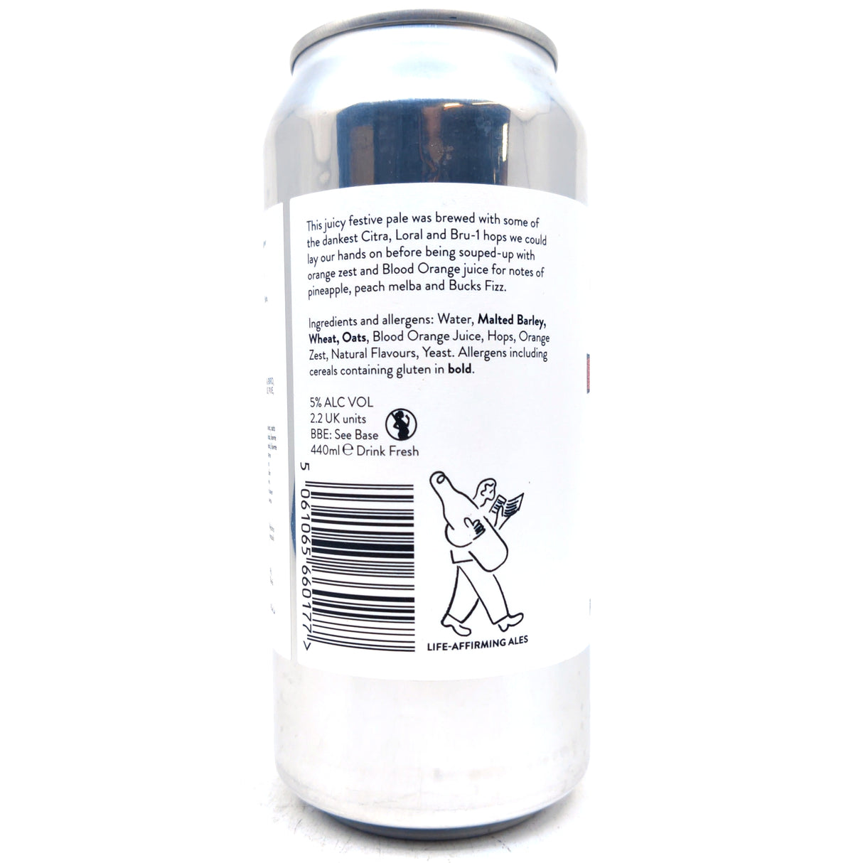 Beak Brewery Poma Orange Pale Ale 5% (440ml can)-Hop Burns & Black