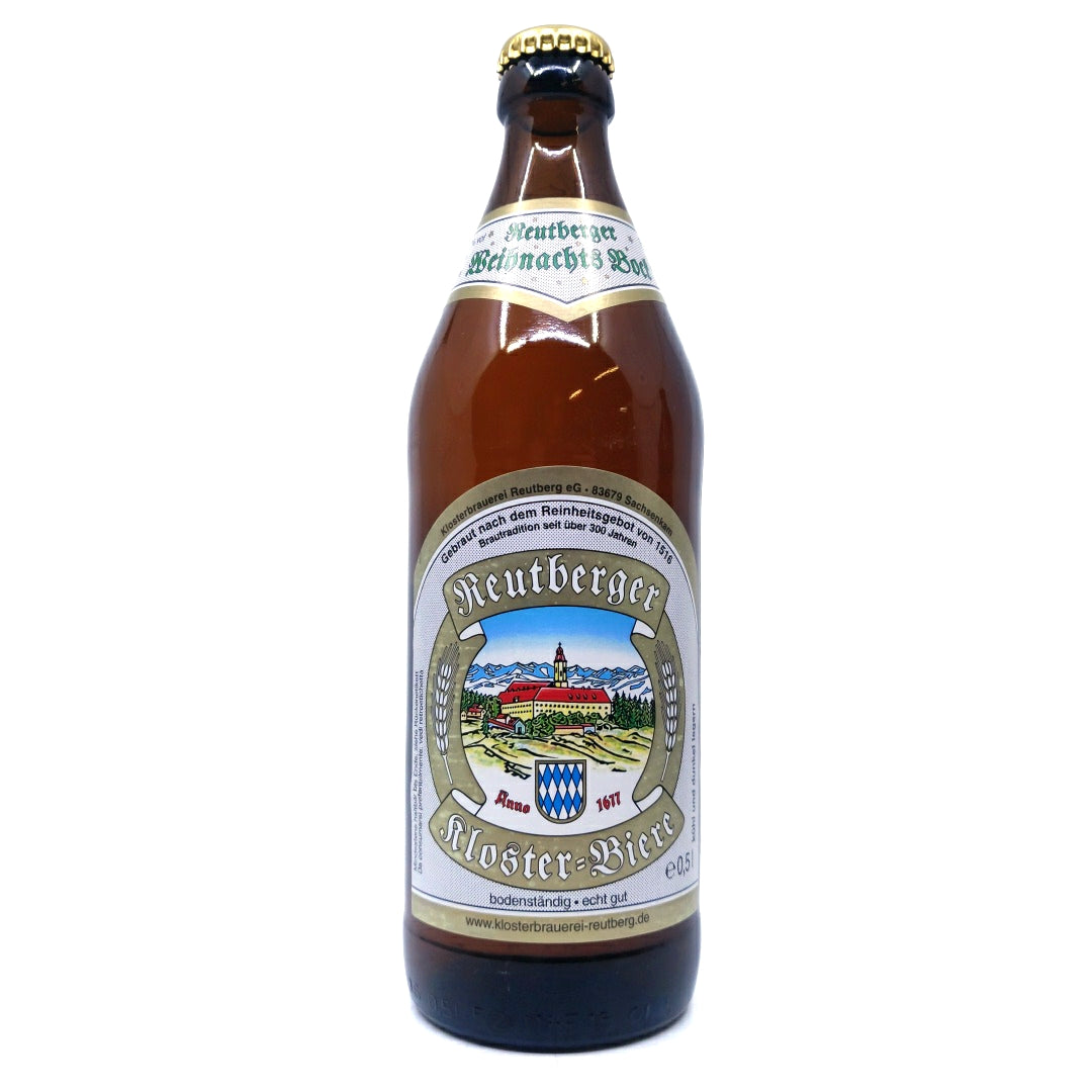Reutberger Weihnachts Bock 6.7% (500ml)-Hop Burns & Black