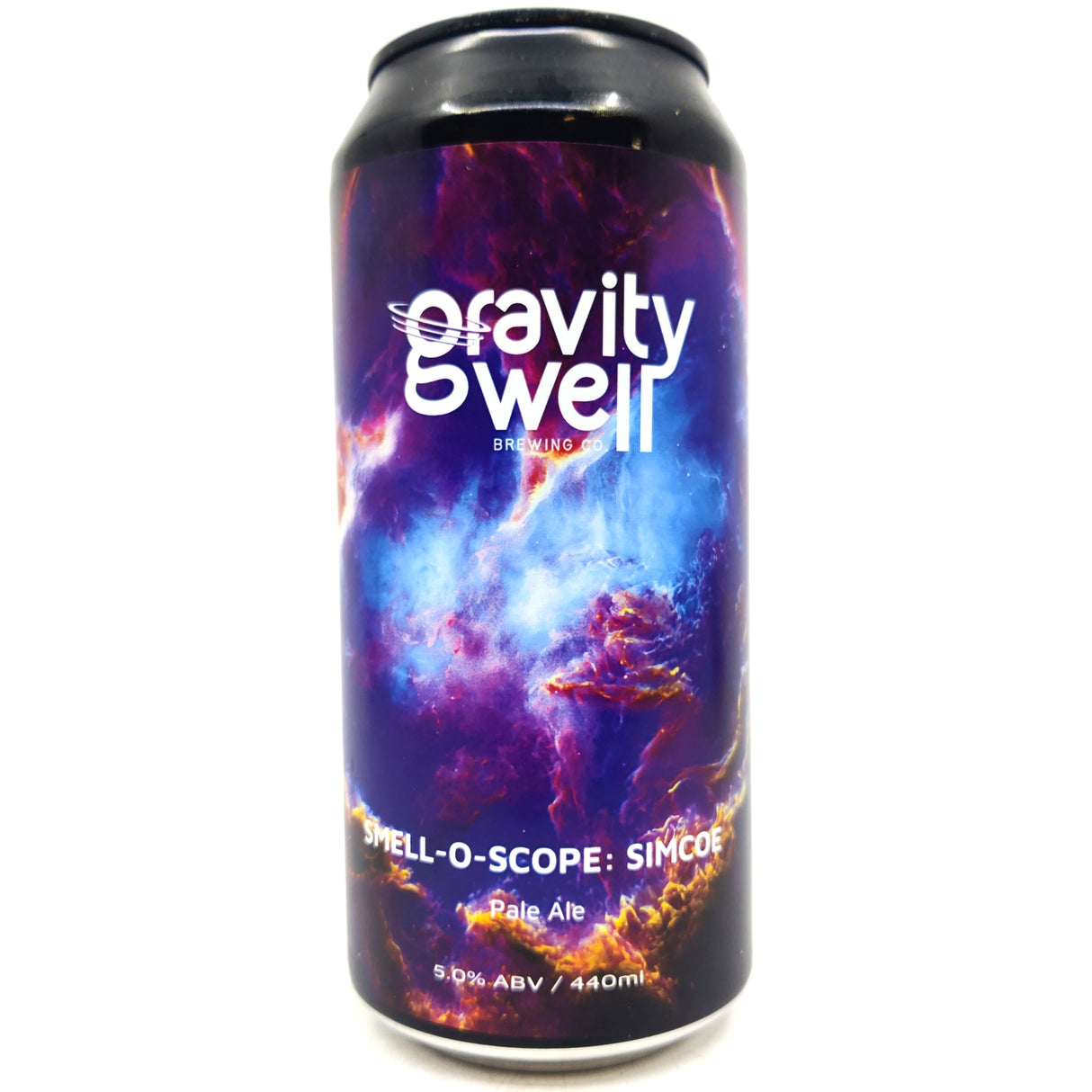 Gravity Well Smell-O-Scope Simcoe Pale Ale 5% (440ml can)-Hop Burns & Black