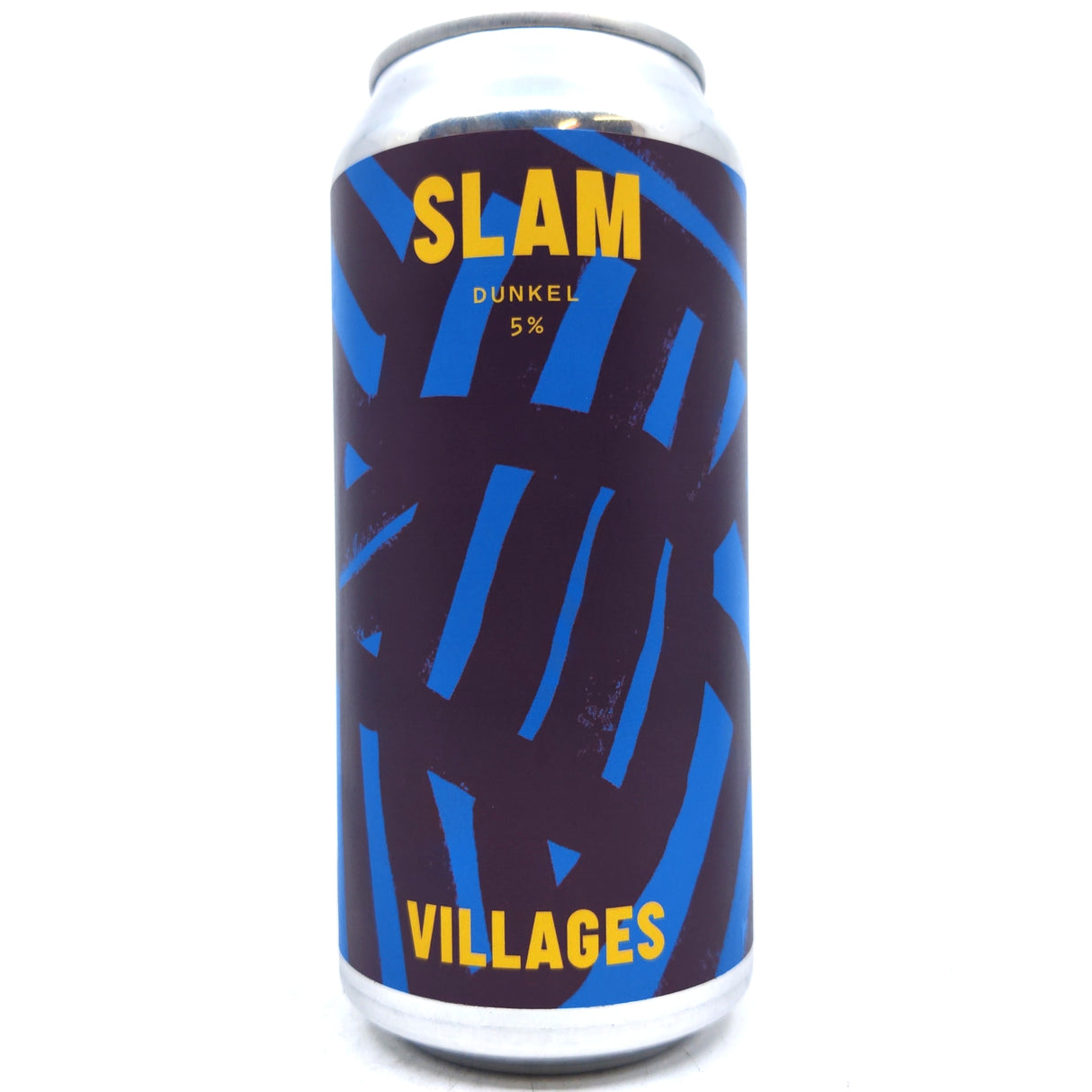 Villages Slam Dunkel 5% (440ml can)-Hop Burns & Black