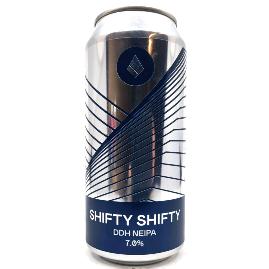 Drop Project Shifty Shifty DDH New England IPA 7% (440ml can)-Hop Burns & Black