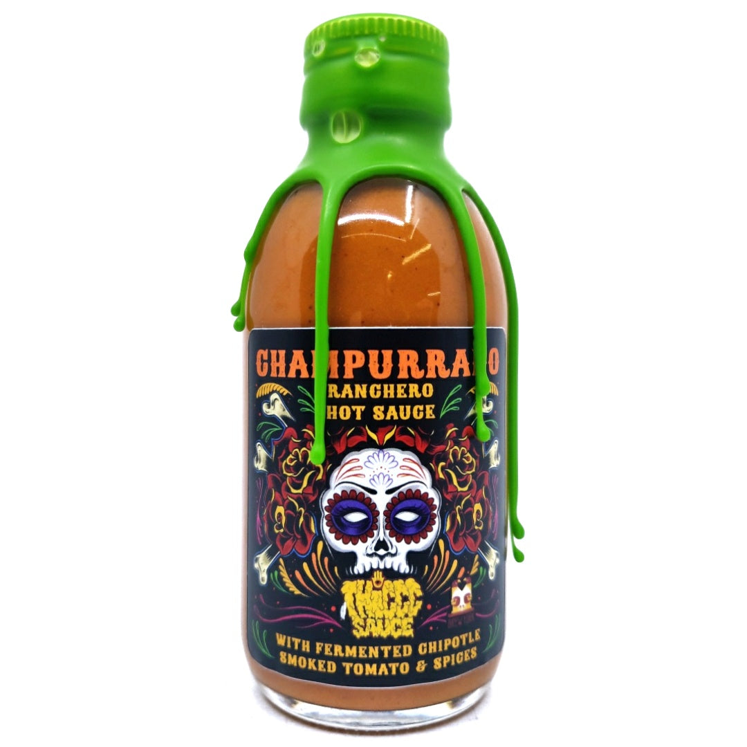 Thiccc Sauce x Brew York Champurrado Ranchero Hot Sauce (150ml)-Hop Burns & Black