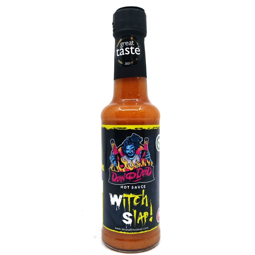 Dean Of The Dead Witch Slap Hot Sauce (150ml)-Hop Burns & Black