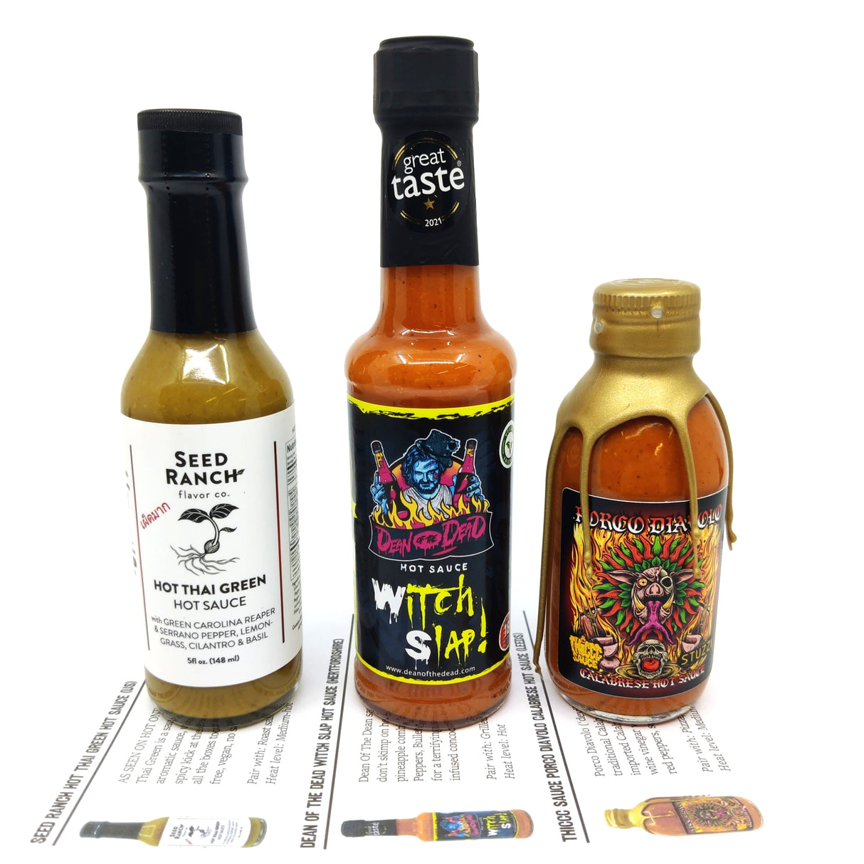 Bi-monthly - HB&B Sub Club Burns Box hot sauce subscription-Hop Burns & Black
