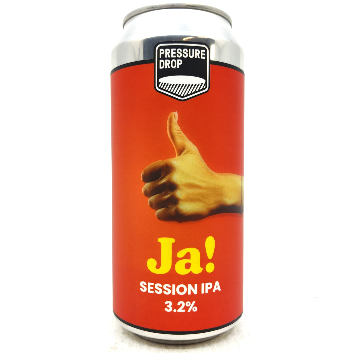 Pressure Drop Ja! Session IPA 3.2% (440ml can)-Hop Burns & Black