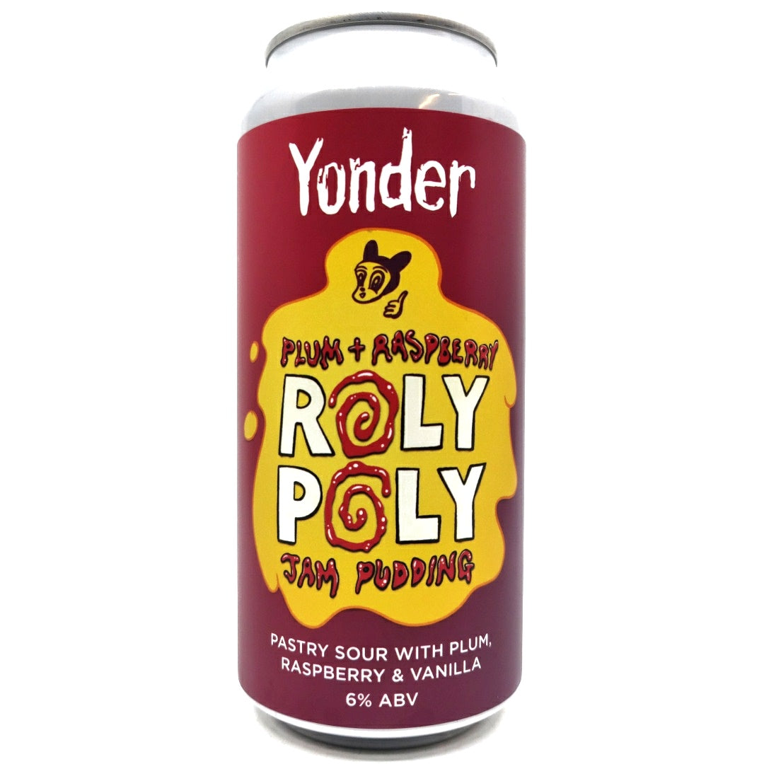 Yonder Jam Roly Poly Pudding Pastry Sour 6% (440ml can)-Hop Burns & Black