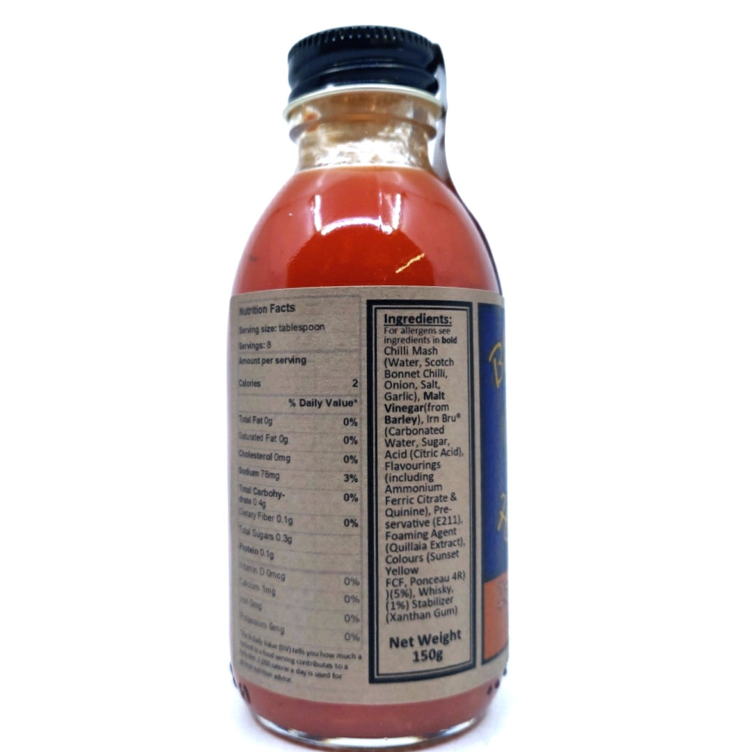 Big Jim's Irn Bru & Whisky Hot Sauce (150g)-Hop Burns & Black
