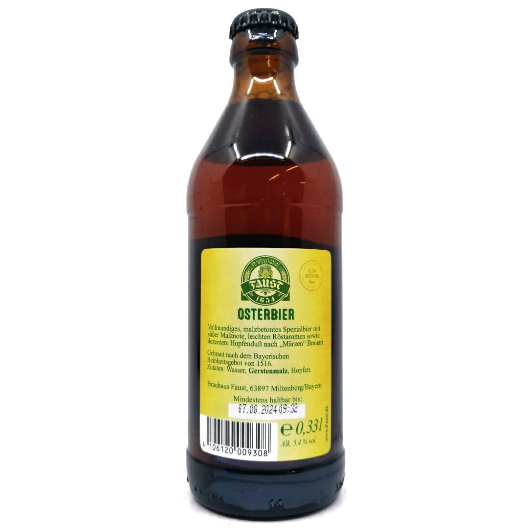 Faust Osterbier 5.4% (330ml)-Hop Burns & Black