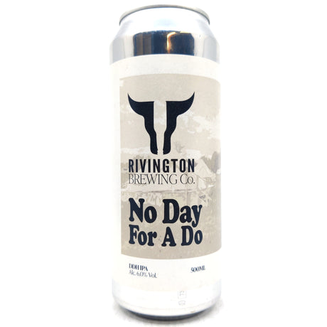 Rivington No Day For A Do DDH IPA 6% (500ml can)-Hop Burns & Black