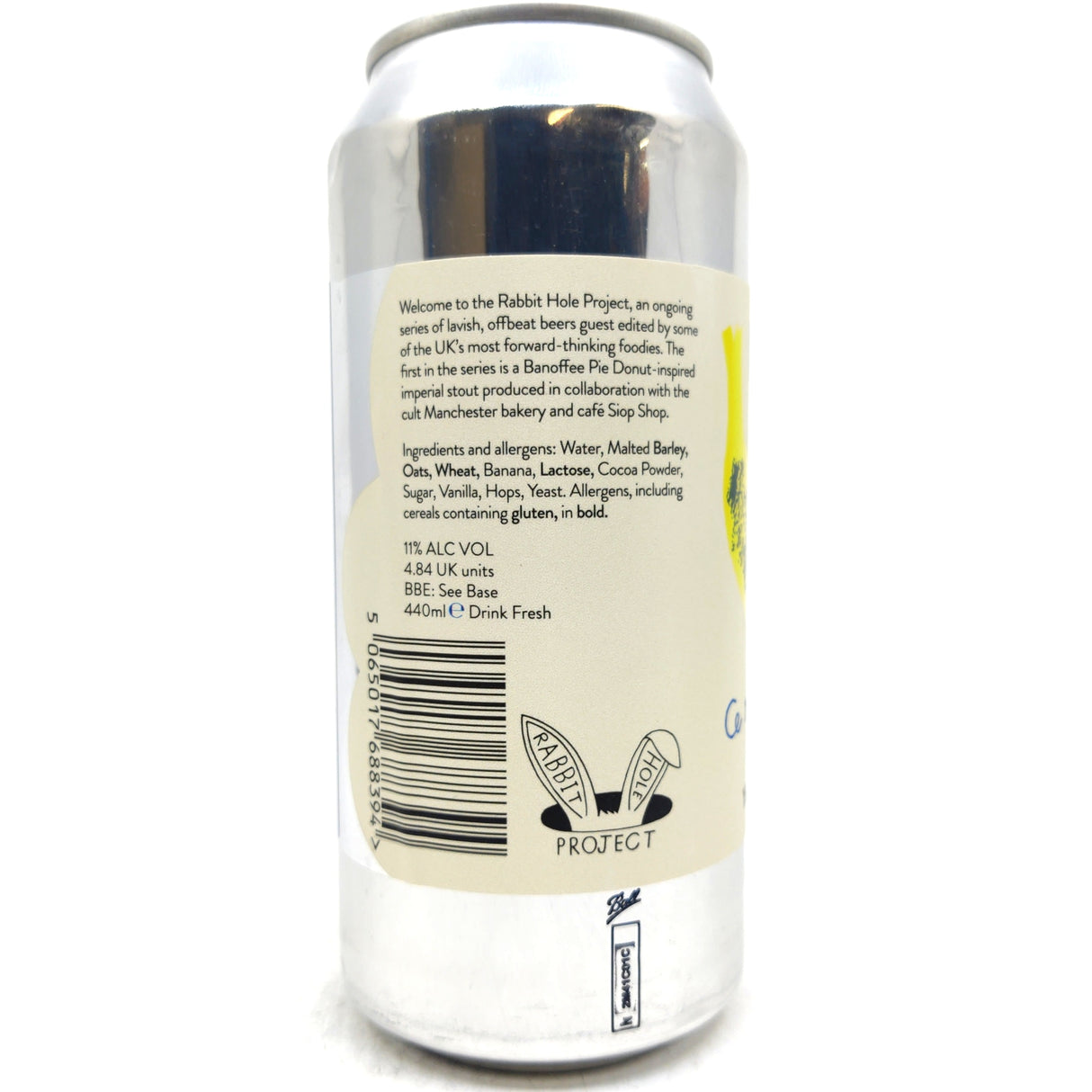Beak Brewery Yello Banoffee Pie Imperial Stout 11% (440ml can)-Hop Burns & Black