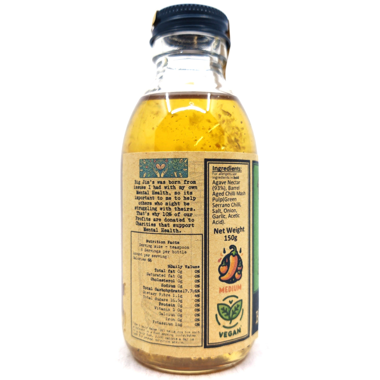 Big Jim's Hot Blue Agave (150g)-Hop Burns & Black