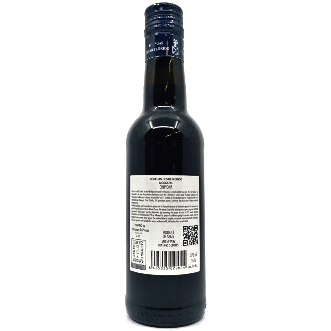 Cesar Florido Moscatel Pasas Sherry 15% (375ml)-Hop Burns & Black